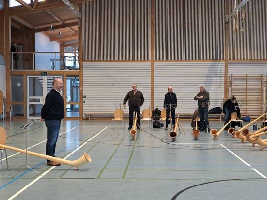 Alphornseminar in Wald/Kreis Sigmaringen - Dozent: Berthold Schick